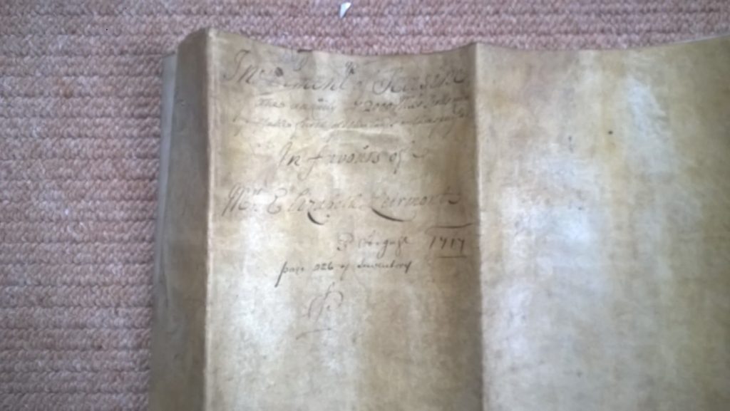 Old Scottish Document