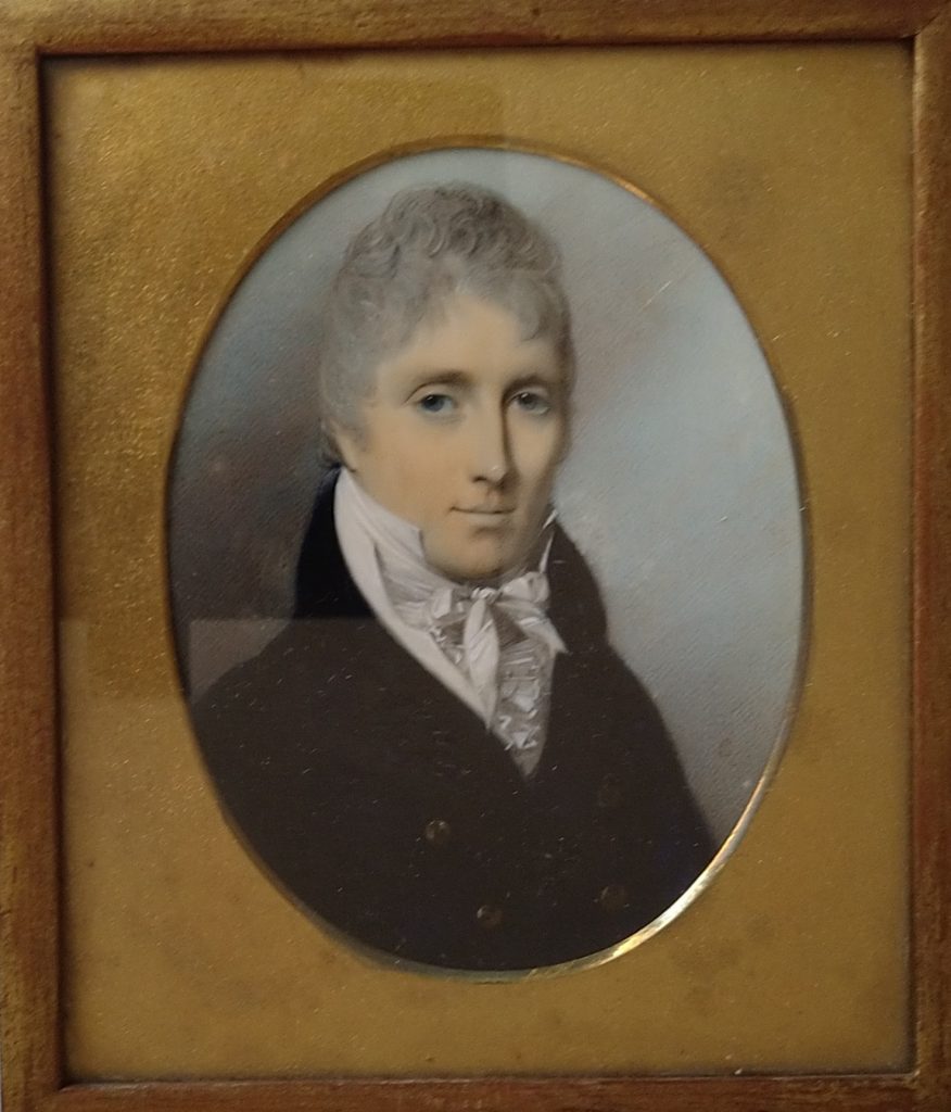miniature portrait by George Englehart 1805