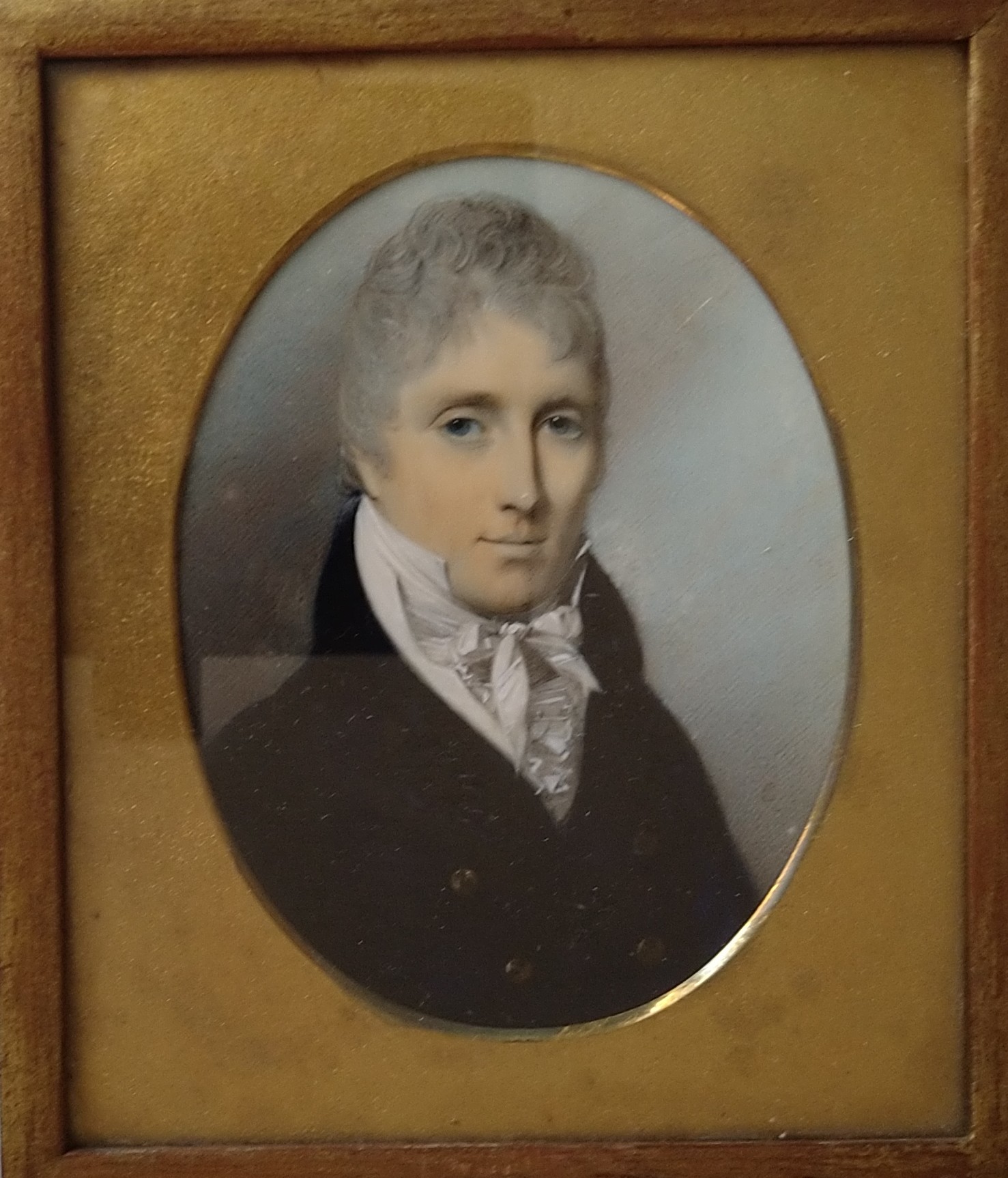 miniature portrait by George Englehart 1805